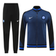 Inter Milan 24/25 Men's Dark Blue Long Zip Jacket