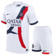 Paris Saint-Germain 24/25 Kid's Away Shirt and Shorts