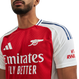 SAKA #7 Arsenal 24/25 Authentic Men's Home Shirt - Arsenal Font