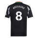 ØDEGAARD #8 Arsenal 24/25 Kid's Away Shirt and Shorts - PL Font