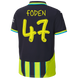 FODEN #47 Manchester City 24/25 Kid's Away Shirt and Shorts - Man City Font
