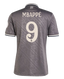 MBAPPÉ #9 Real Madrid 24/25 Stadium Men's Third Shirt
