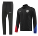 Barcelona 24/25 Men's Black Long Zip Jacket