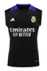 Real Madrid 24/25 Men's Black Training Tank Top
