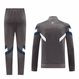 Real Madrid 24/25 Men's Gray Long Zip Jacket