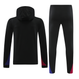 Barcelona 24/25 Men's Black Hoodie Tracksuit