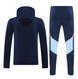 Real Madrid 24/25 Men's Navy Hoodie Tracksuit