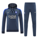 Inter Milan 24/25 Men's Dark Gray Hoodie Tracksuit