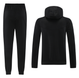 Barcelona 24/25 Men's Black Long Zip Hoodie Tracksuit