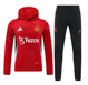 Manchester United 24/25 Men's Red Hoodie Tracksuit