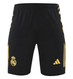 Real Madrid 24/25 Men's Black-Gold Training Tank Top