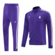 Real Madrid 24/25 Men's Originals Purple Long Zip Jacket