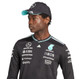 Mercedes-AMG 2025 Black Authentic Long Sleeve Driver T-Shirt