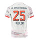 #25 MÜLLER Bayern Munich 25/26 Stadium Men's Away Shirt
