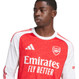 SAKA #7 Arsenal 25/26 Men's Home Long Sleeve Shirt - PL Font