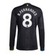 B.FERNANDES #8 Manchester United 25/26 Men's Third Long Sleeve Shirt - PL Font