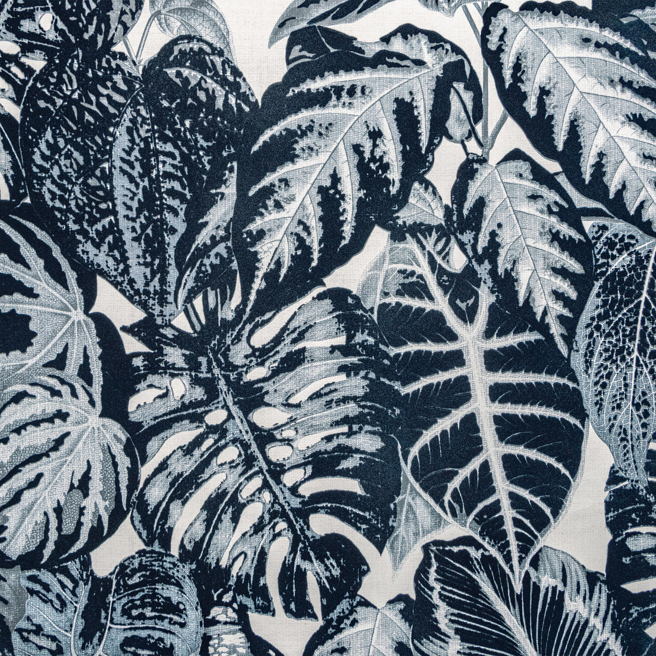 blue flock wallpaper uk