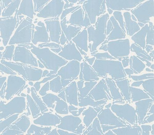1838 Wallcoverings 1703-111-03 - Camellia Shattered Glass Effect Denim Blue 1838 Wallpaper roll - luxury design for UK feature walls