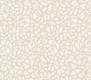 1838 Wallcoverings 1804-121-05 - Aurora Interlocking pebbles Beige Taupe 1838 Wallpaper roll - luxury design for UK feature walls