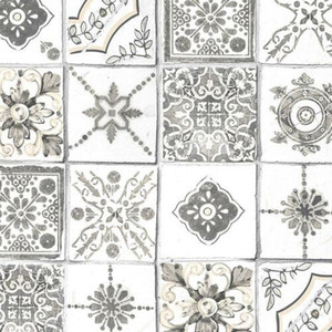 Galerie CK36620 - Kitchen Style 3 Ceramic Tiles Beige Grey White Galerie Wallpaper roll - luxury design for UK feature walls