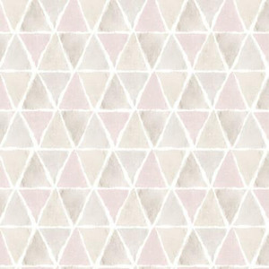 Galerie CK36636 - Kitchen Style 3 Geometric Triangles Pink Beige Galerie Wallpaper roll - luxury design for UK feature walls
