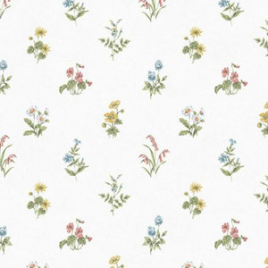 Galerie KE29935 - Kitchen Style 3 Floral Motifs Pink Yellow Green Blue Galerie Wallpaper roll - luxury design for UK feature walls
