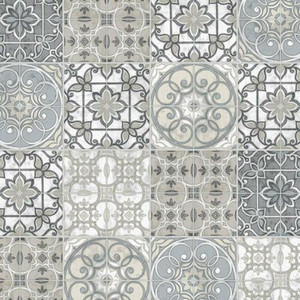 Galerie KE29951 - Kitchen Style 3 Ceramic Tiles Black Grey Beige Galerie Wallpaper roll - luxury design for UK feature walls