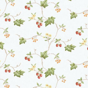 Galerie KK26752 - Kitchen Style 3 Leafy Fruit Trail Multicoloured Galerie Wallpaper roll - luxury design for UK feature walls