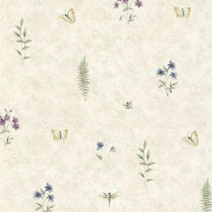 Galerie SP21157 - Kitchen Style 3 Butterflies Bees Dragonflies Beige Galerie Wallpaper roll - luxury design for UK feature walls