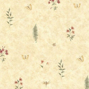 Galerie SP21158 - Kitchen Style 3 Butterflies Bees Multicoloured Galerie Wallpaper roll - luxury design for UK feature walls