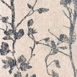 PAL5049 - Palazzo Floral Stems Black Peach Omexco Wallpaper