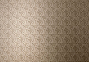 1838 Wallcoverings 1907-142-04 - Elodie Folded Paper Fan Burnished 1838 Wallpaper roll - luxury design for UK feature walls