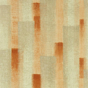 Harlequin 112199 - Momentum 6 Paint Brush Strokes Warm Orange Harlequin Wallpaper roll - luxury design for UK feature walls