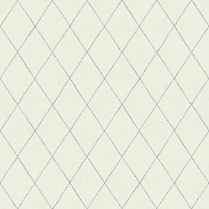Galerie 27002 - Morgongava Trellis Blue Galerie Wallpaper roll - luxury design for UK feature walls