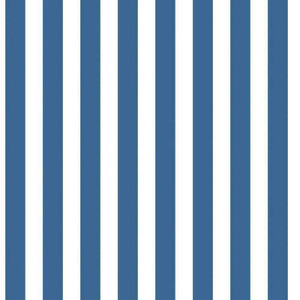 Galerie G78400 - Tiny Tots 2 Regency Stripe Cobalt Blue Galerie Wallpaper roll - luxury design for UK feature walls