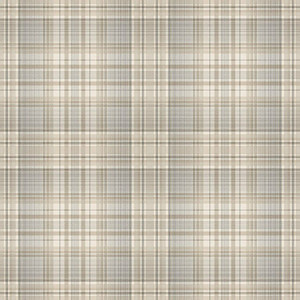 Galerie AF37721 - Abby Rose 4 Check Plaid Beige Grey Galerie Wallpaper roll - luxury design for UK feature walls