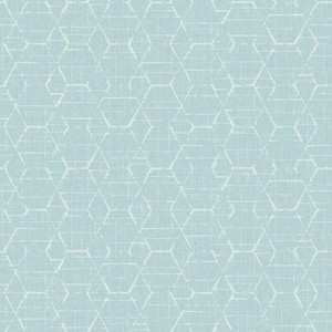 Galerie G78245 - Atmosphere Hexagon Geometric AQUA Galerie Wallpaper roll - luxury design for UK feature walls