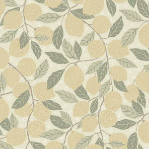 Galerie 44116 - Apelviken2 Lemon Trees Beige Galerie Wallpaper roll - luxury design for UK feature walls