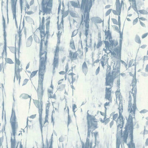 Galerie G78232 - Atmosphere Leafy Woodland BLUE Galerie Wallpaper roll - luxury design for UK feature walls