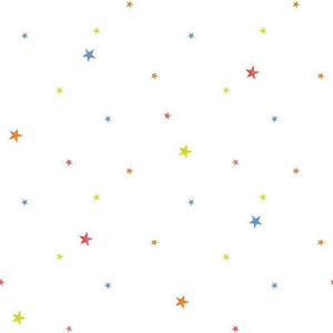 Galerie G78414 - Tiny Tots 2 Stars Primary Galerie Wallpaper roll - luxury design for UK feature walls