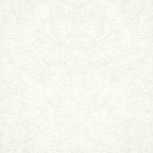 Galerie 32601 - City Glam Floral Damask White Galerie Wallpaper roll - luxury design for UK feature walls