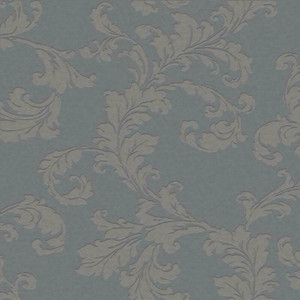 Galerie DWP0250-02 - Emporium Acanthus trail Grey Galerie Wallpaper roll - luxury design for UK feature walls