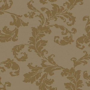Galerie DWP0250-07 - Emporium Acanthus trail Gold Galerie Wallpaper roll - luxury design for UK feature walls