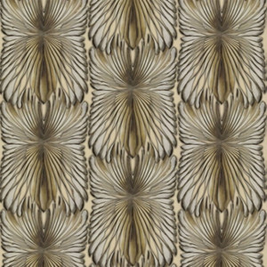 19004 - Roberto Cavalli 8 Brown Champagne Imitation Leather Wallpaper