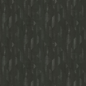 19067 - Roberto Cavalli 8 Black Charcoal Patterned Tiled Geometric Wallpaper