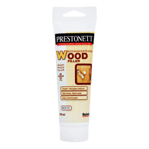 125ml Prestonett Wood Filler White Interior Exterior