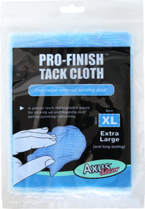 Axus Decor XL Pro Finish Tack Cloths Rags Pack 12 Individually Wrapped