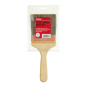 5" Prodec Pure Bristle Flapper Plasterers Copper Bound Flat Wall Brush