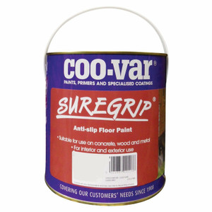 5lt Coo Var Suregrip Anti Slip Heavy Duty Floor Paint Yellow
