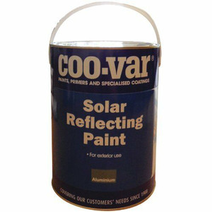 Coo-Var Solar Reflecting Paint - Aluminium - 5 Litre